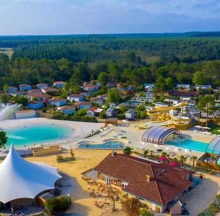 Chalet Camping Les Vignes Lit-et-Mixe Esterno foto