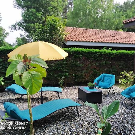 Chalet Camping Les Vignes Lit-et-Mixe Esterno foto