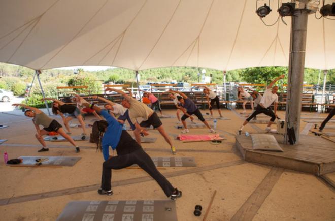 Chalet Camping Les Vignes Lit-et-Mixe Esterno foto