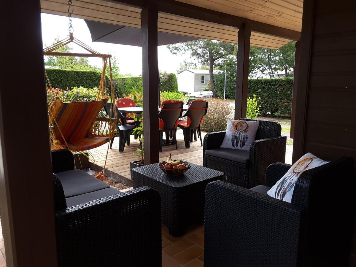 Chalet Camping Les Vignes Lit-et-Mixe Esterno foto