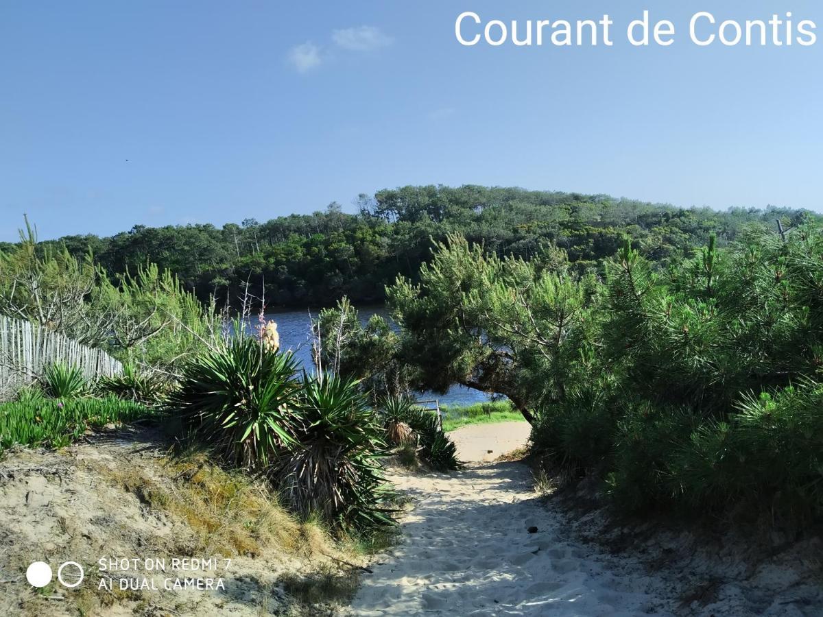 Chalet Camping Les Vignes Lit-et-Mixe Esterno foto
