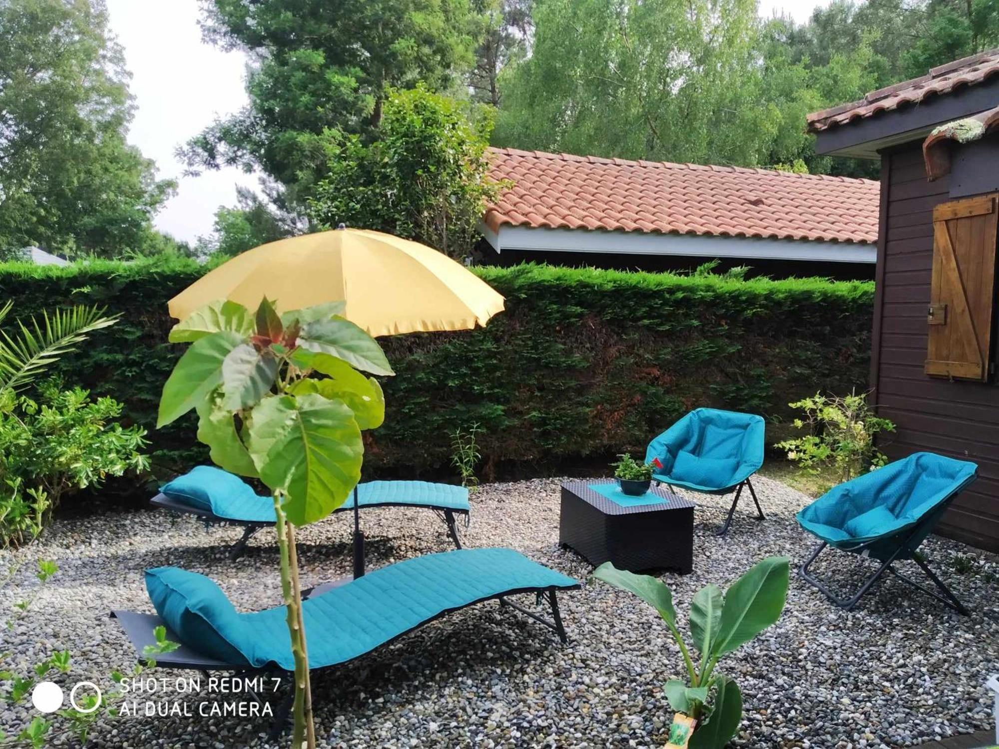 Chalet Camping Les Vignes Lit-et-Mixe Esterno foto