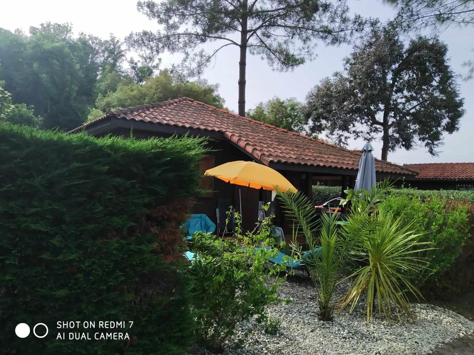 Chalet Camping Les Vignes Lit-et-Mixe Esterno foto